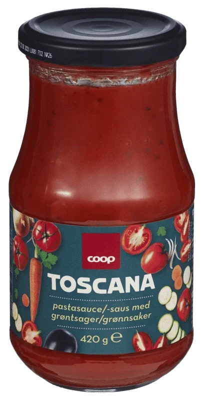 Pasta Sauce Vegetables "toscana"