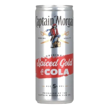 Captain Morgan & Cola 25cl