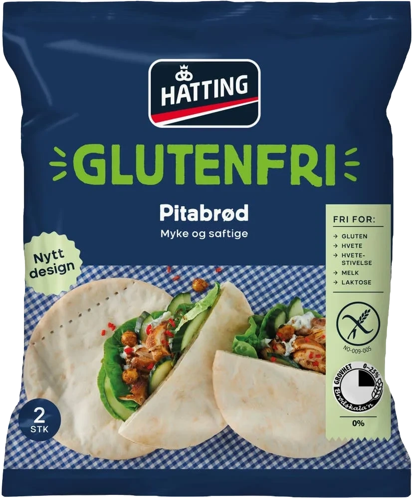 Glutenfrie Pitabrød