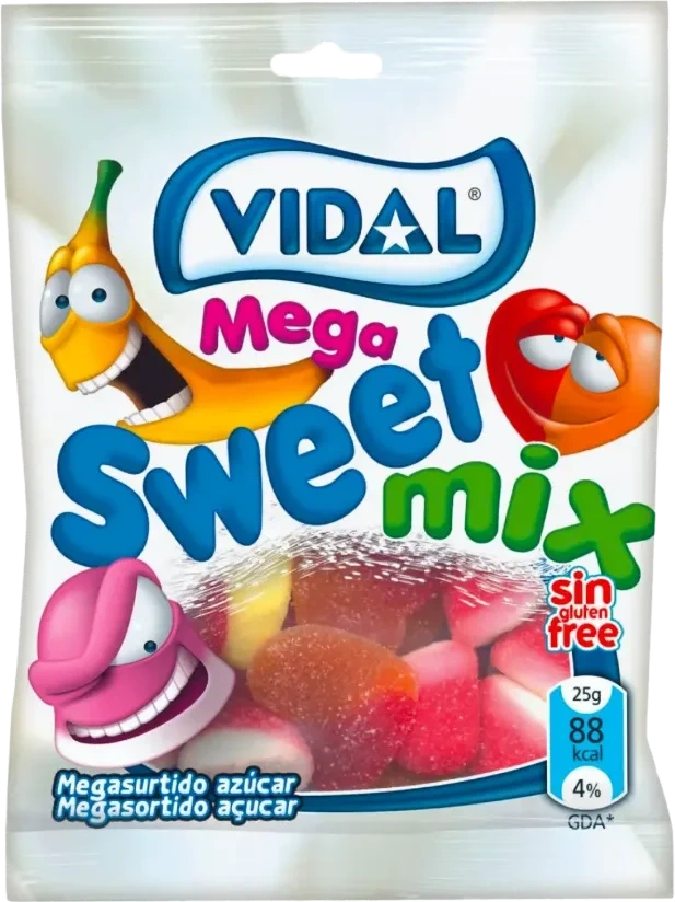 Vidal Mega Sweet Mix 90g