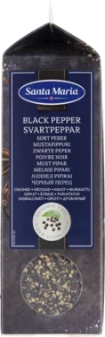 Sort Pepper Knust 440g Santa Maria