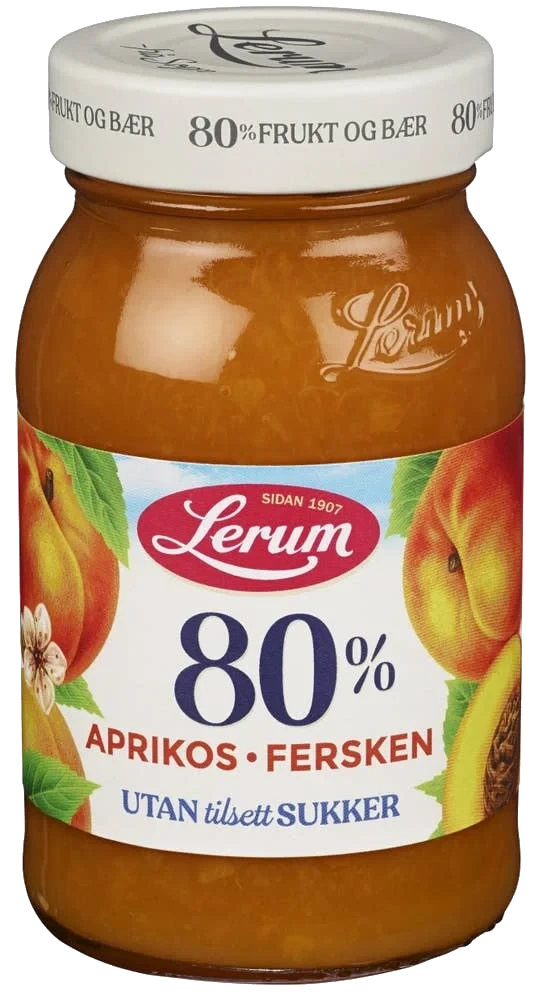 Aprikos og ferskensyltetøy