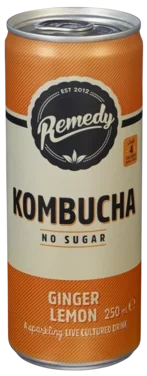 Kombucha Ginger Lemon