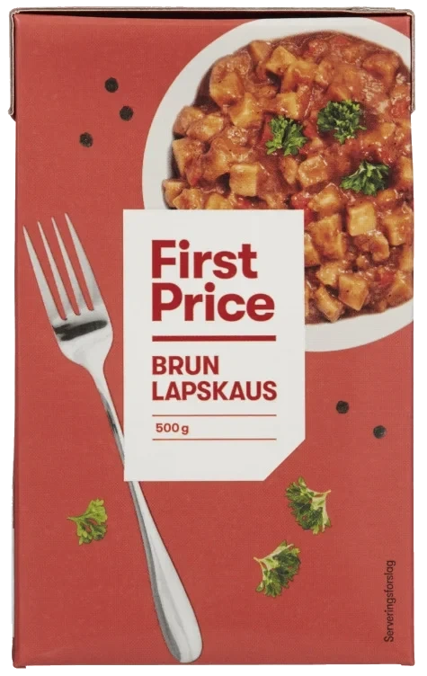 Lapskaus Brun 500g First Price