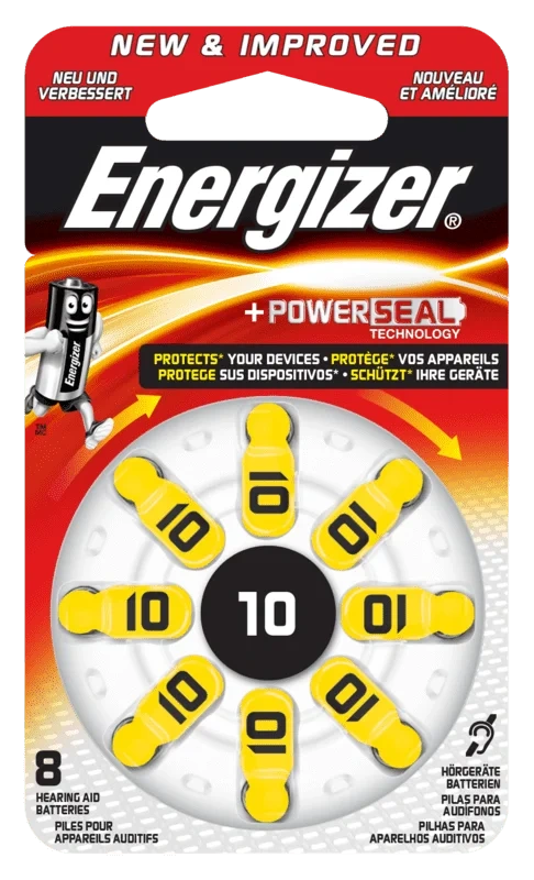 Zinc Air 10 Høreapp Batt Energizer