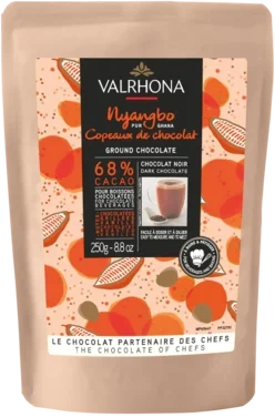 Sjokoladebiter 68% Nyangbo Fra Ghana Til Varm Sjokolade 250g Valrhona