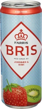 Farris Bris Jordbær Kiwi 0,33l boks