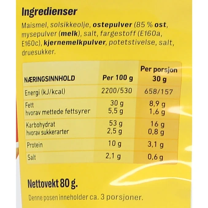 Cheeze doodles 80 g