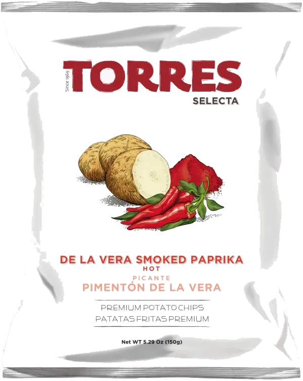 Potetchips Røkt Paprika 150g Torres