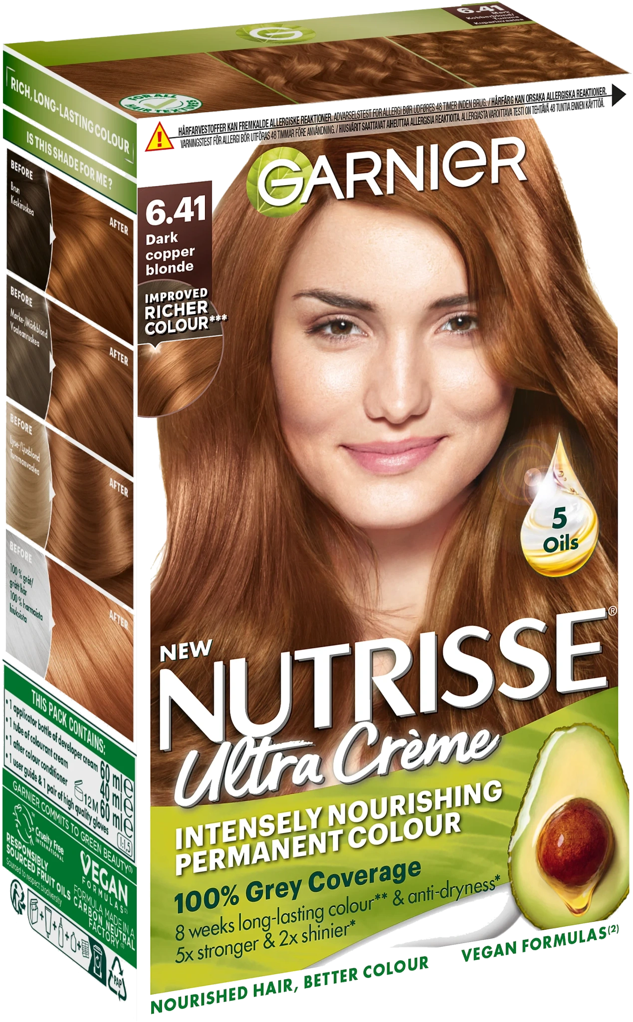 Hårfärg 6.41 Dark Copper Blonde