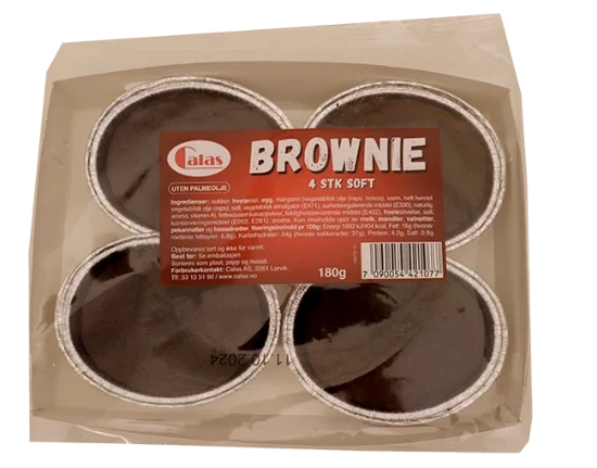 Brownie Soft 4pk 180g