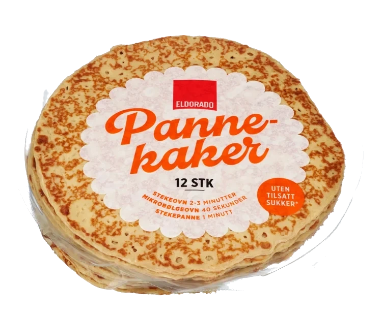Pannekaker Stekte 12stk 810g Eldorado