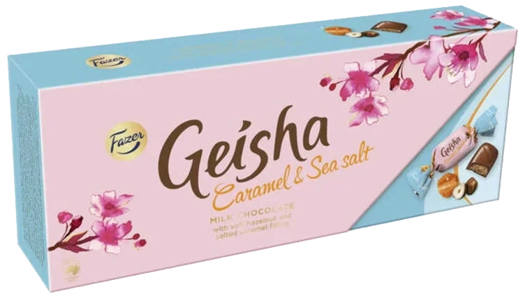 Geisha Sjokolade Caramel&Seasalt 270g Fazer