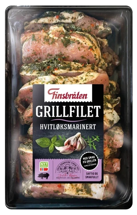 Svin Grillfilet Hvitløksmarinert Ca1,2kg