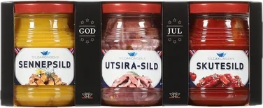 Sennepsild 190g Glass Sildakongen