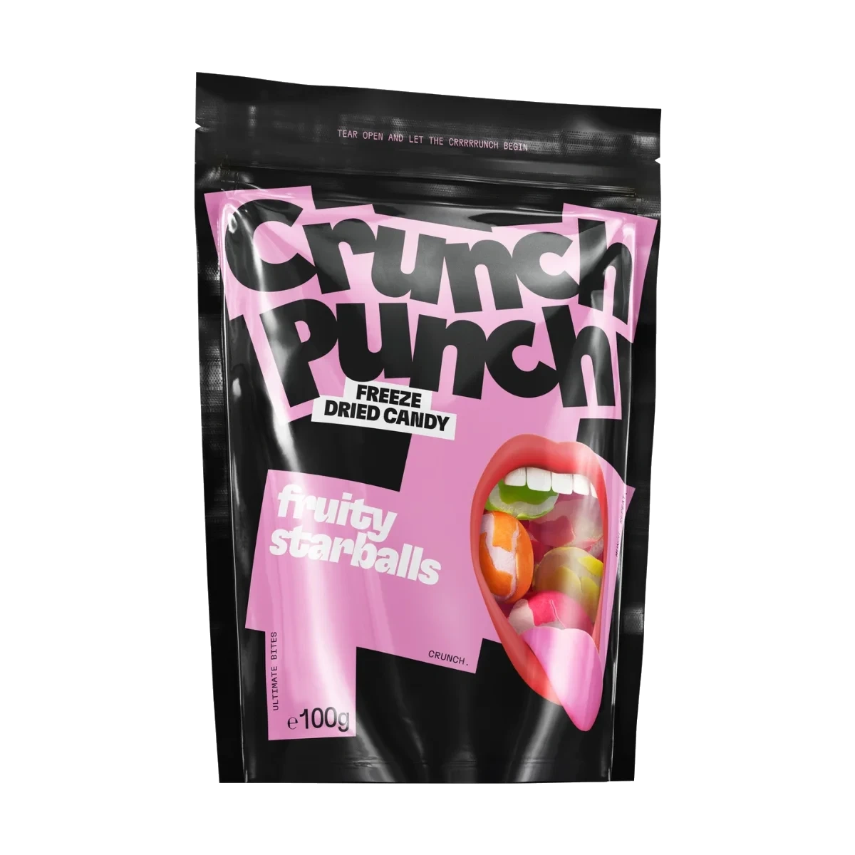 Crunch Punch Freeze-Dried Fruity Starballs 100 g