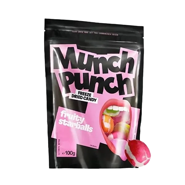 Crunch Punch Freeze-Dried Fruity Starballs 100 g