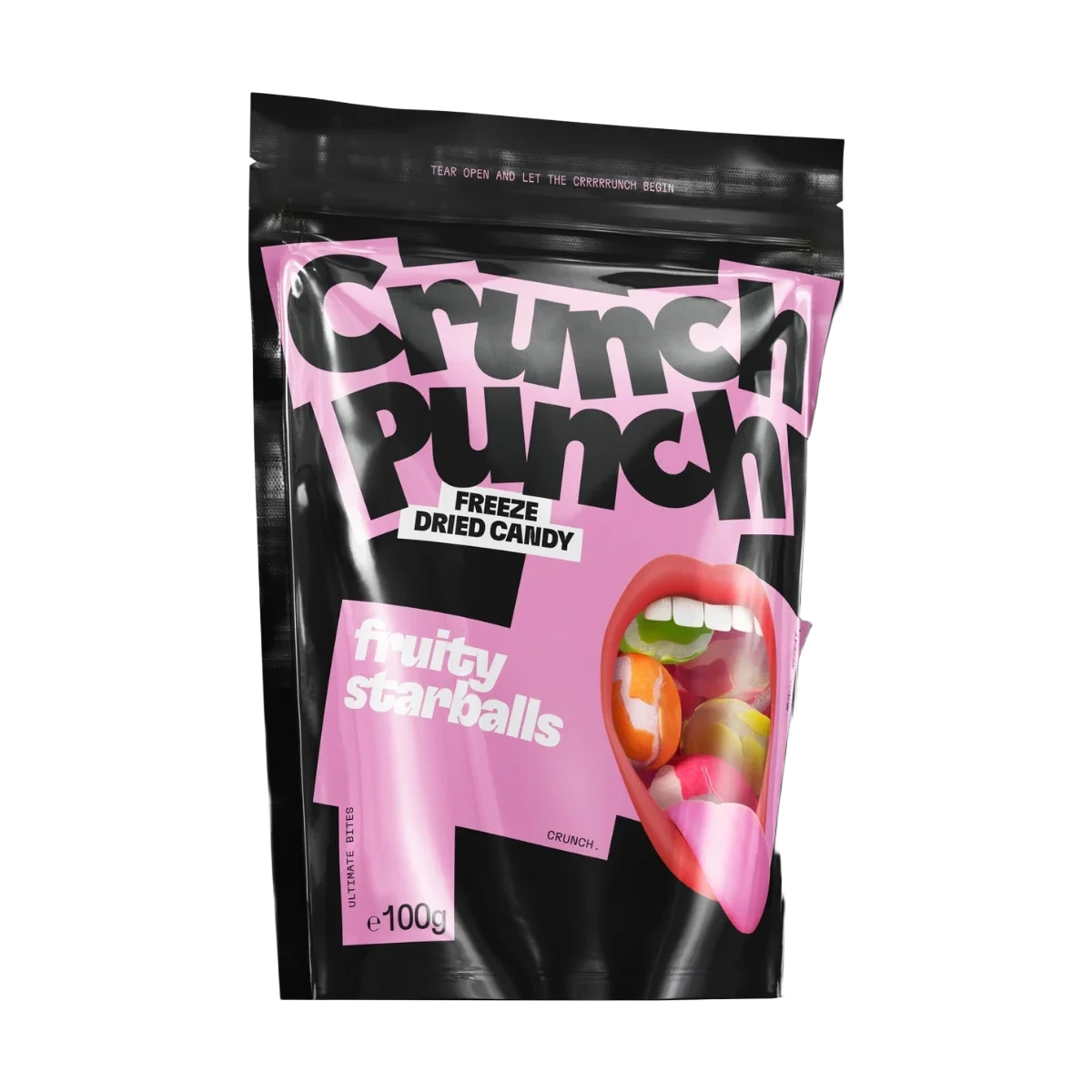 Crunch Punch Freeze-Dried Fruity Starballs 100 g
