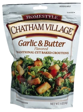 Krutonger m/Smør & Hvitløk 142g Chatham