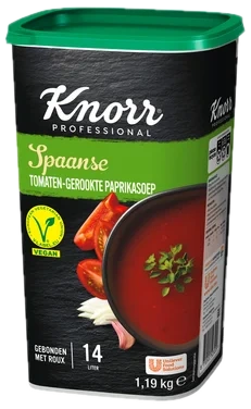 Knorr Spansk Tomat og Paprikasuppe, Pulver 1,19kg