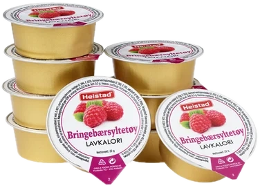 Bringebærsylt Lavkalori 22g Heistad