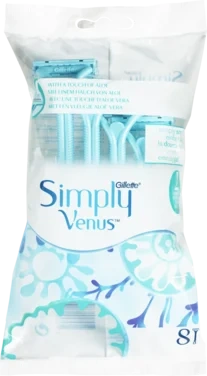 Engangshøvel Simply Venus 2 8p Srp Gillette