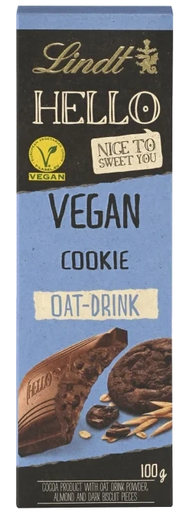 Lindt Hello Vegan Cookie 100g