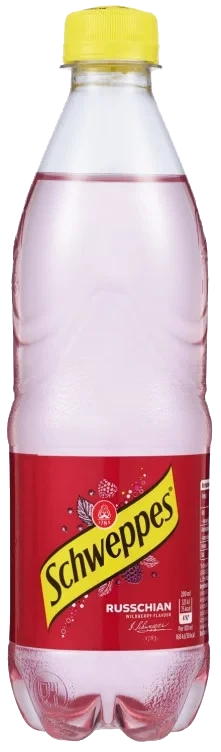 Russchian 0,5l flaske Schweppes