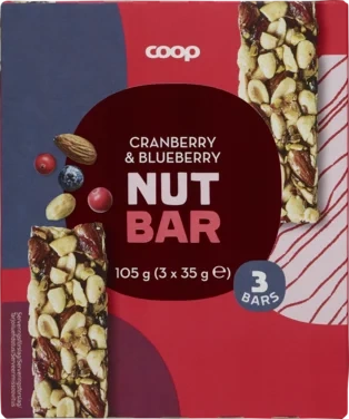 Nutbar With Berries 3 Pack
