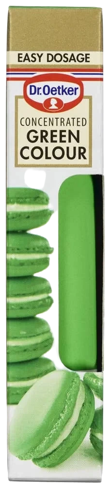 Grønn geléfarge Konsentrert, 15 g