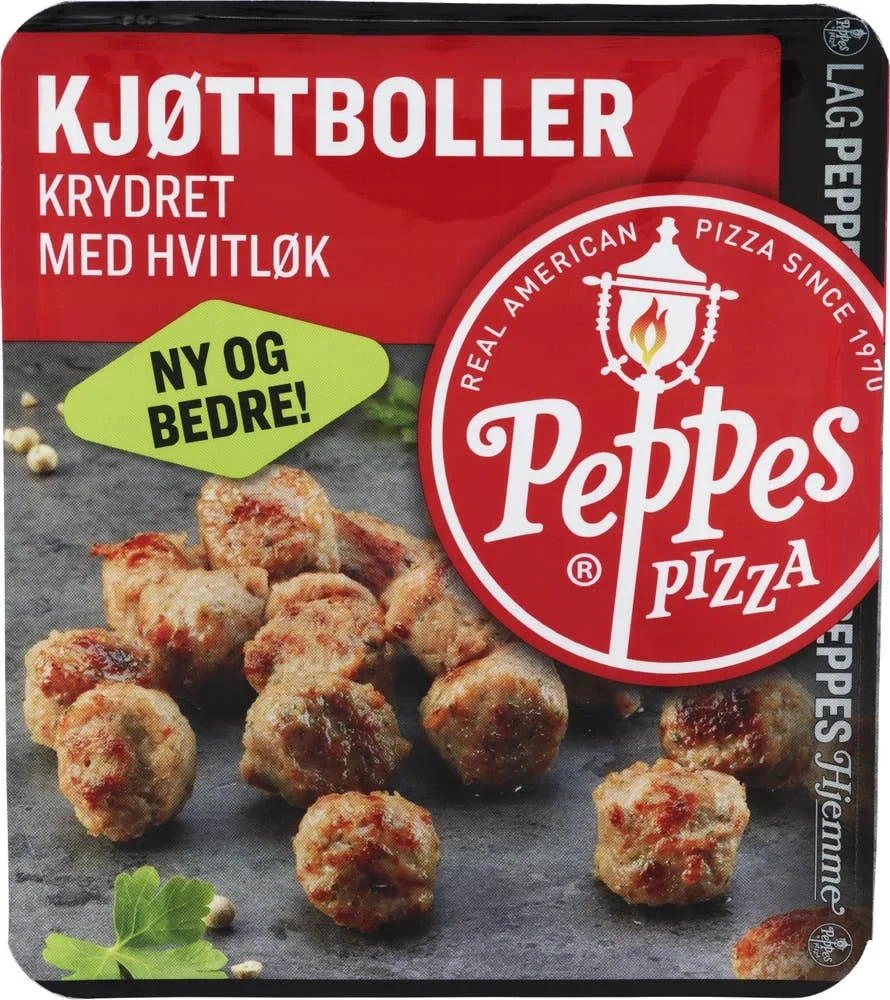 Peppes Pizza Kjøttboller med hvitløk