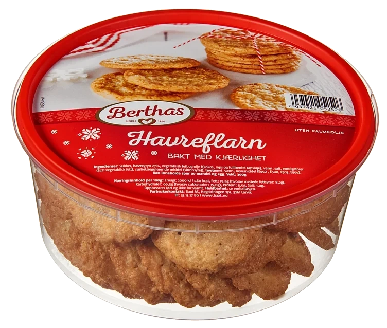 Havreflarn 300g Berthas