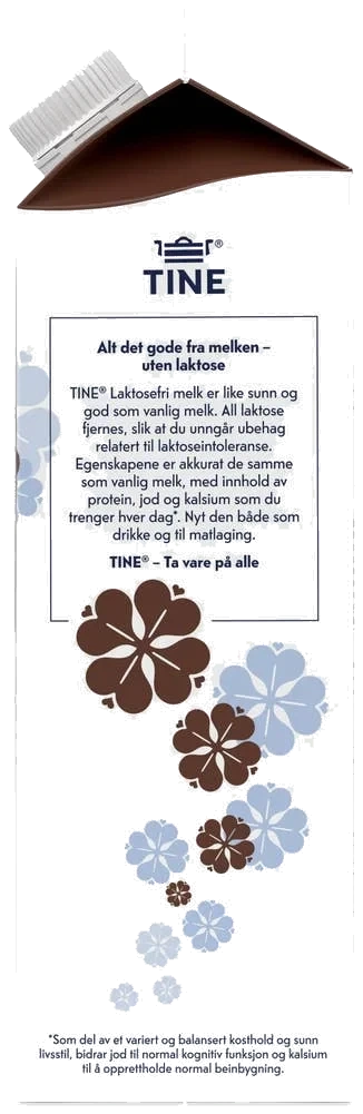 TINE Laktosefri Sjokomelk