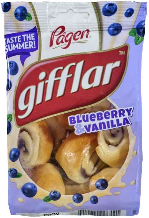 Gifflar Bluebery Vanilla 260g Pågen