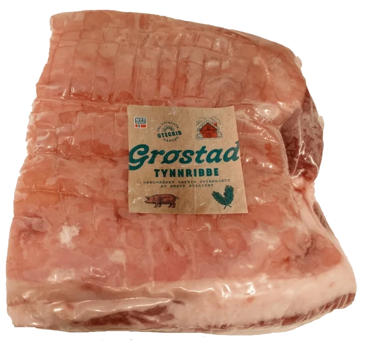 Svin Tynnribbe Ca3kg Grøstad