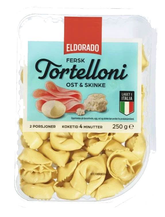 Tortelloni Skinke&ost 250g Eldorado