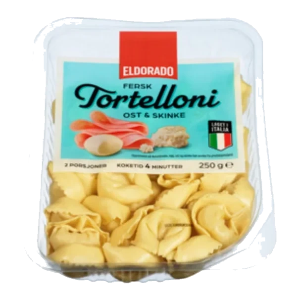 Tortelloni Skinke&ost 250g Eldorado