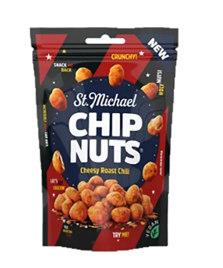 Chipsnuts St. Michaels Cheesy Rost Chili 110g