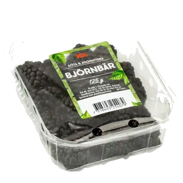 Björnbär 125g Klass 1 ICA