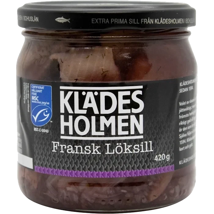 Fransk Löksill 420g Klädesholmen