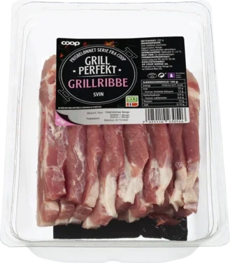 Coop Gp Grillribbe 700g