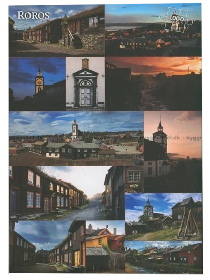 Puslespill Røros Kollage