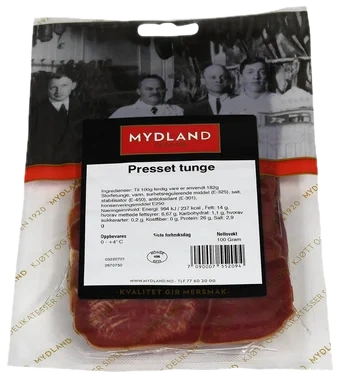 Presset Tunge 100g Mydland