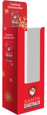 Santa Clausthaler Kampanjedisplay