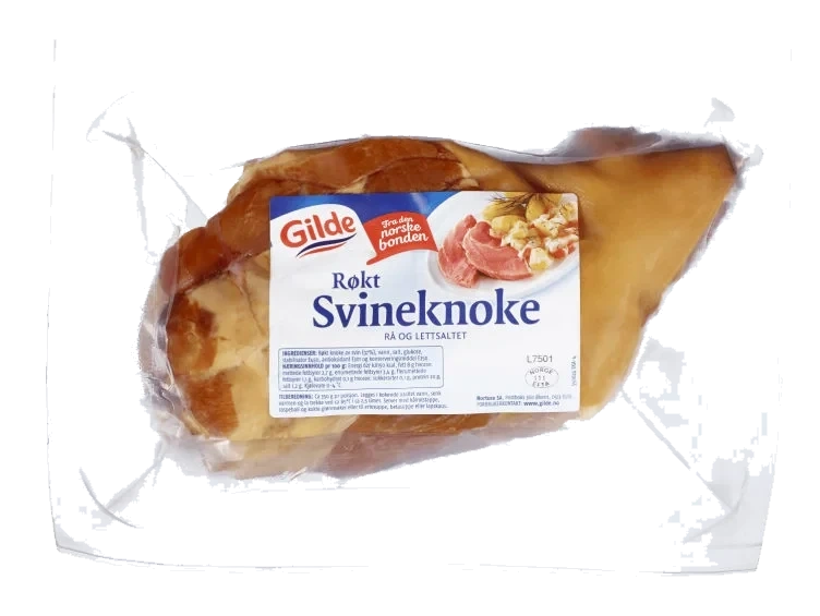 Skinkeknoke Røkt 1,3kg Pk