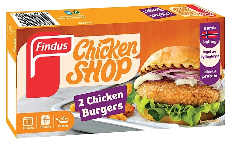 Chicken Burger 227g Findus