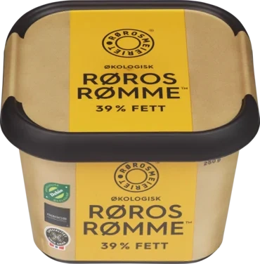 Rømme 39% Økologisk 250ml Røros