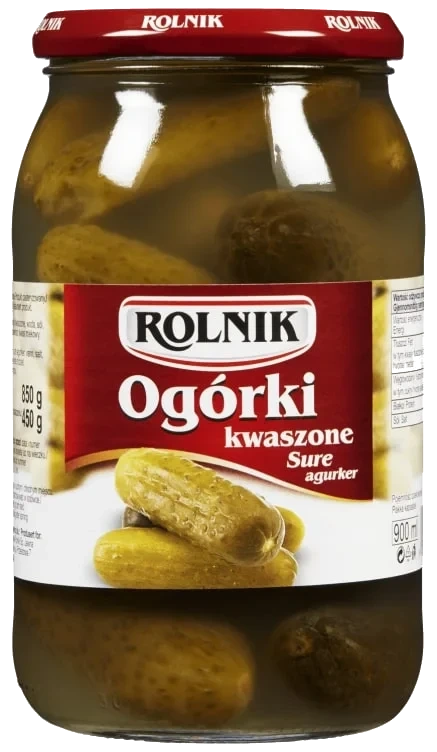 Agurker Sure 850g Rolnik