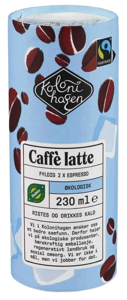 Iskaffe Caffe latte