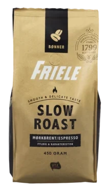 Friele Slow Roast Mørk Helkaffe 450g